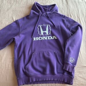 Honda Hoodie Purple Size L